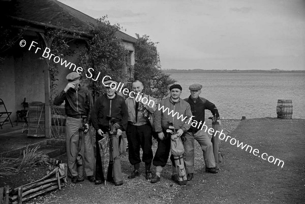 GROUP AND GOLFERS REV MEADE  BRENNAN  STEVENSON TULLY  CARR